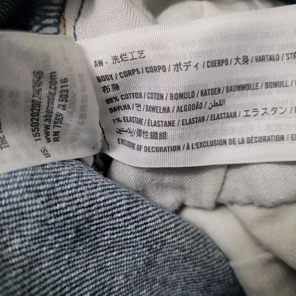 Abercrombie & Fitch Jeans Women 27 4S The Mom High Rise - Picture 4 of 7